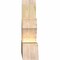 Ekena Millwork Richland Rough Sawn Timber Gable Bracket, Douglas Fir, 72"W x 24"H x 6"D x 6"F, 8/12 Pitch GBW072X24X0606RIC00RDF - alternate 4